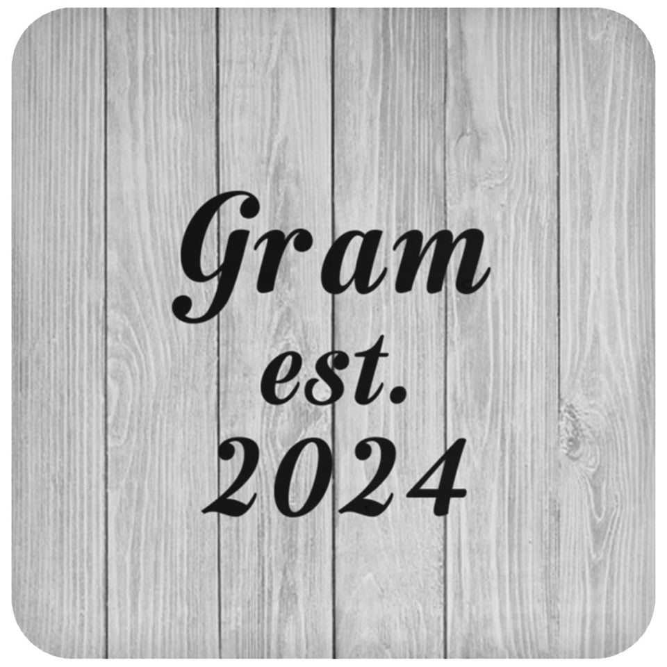 Gram Established Est. 2024 - Drink Coaster F