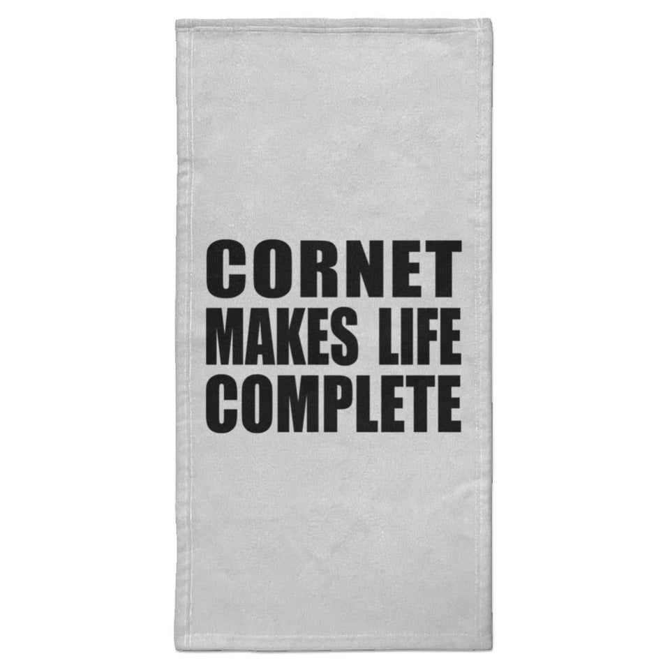Cornet Makes Life Complete - Hand Towel