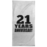 21st Anniversary 21 Years Anniversary - Hand Towel