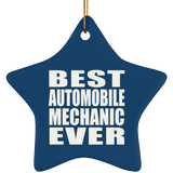 Best Automobile Mechanic Ever - Star Ornament