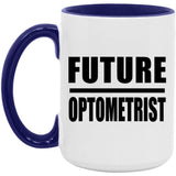 Future Optometrist - 15oz Accent Mug Purple