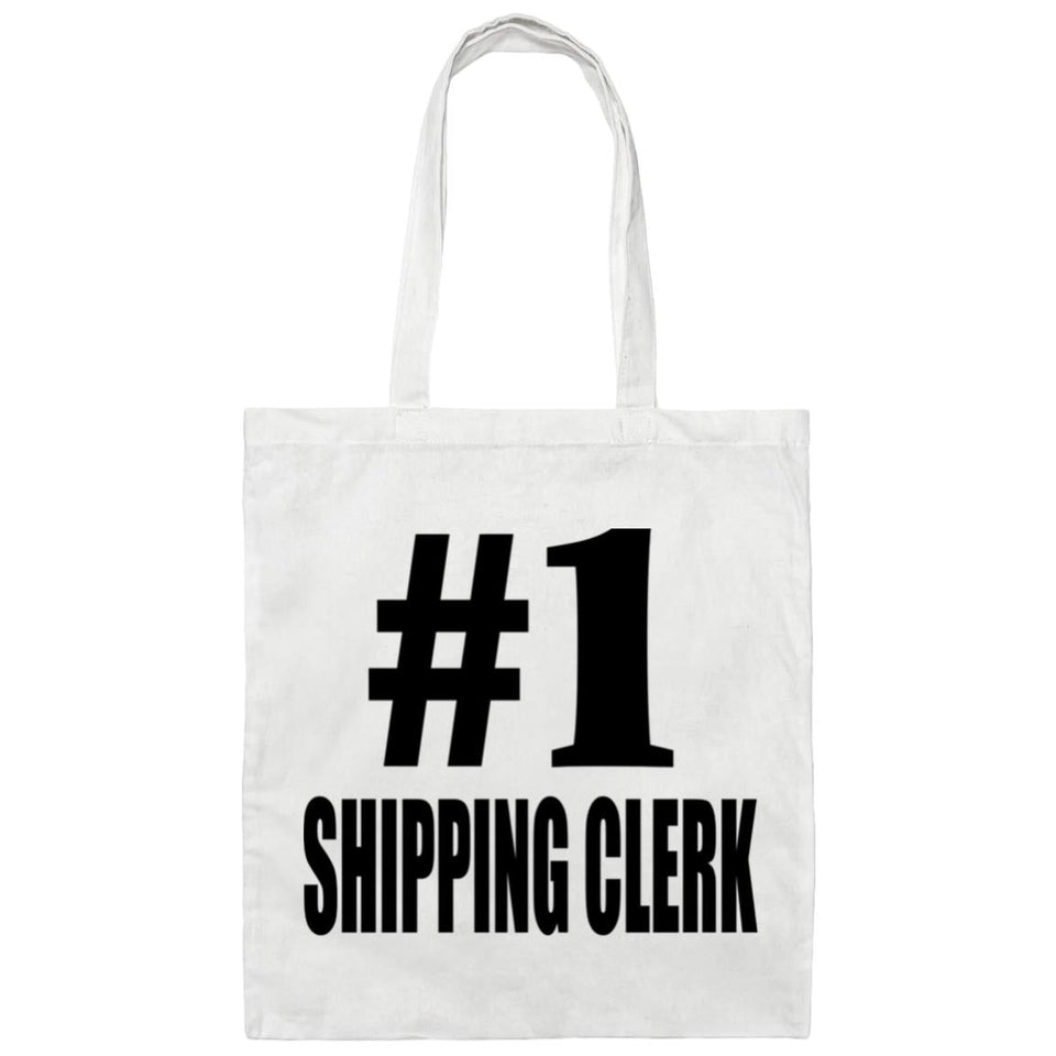 Number One #1 Shipping Clerk - Tote Bag White