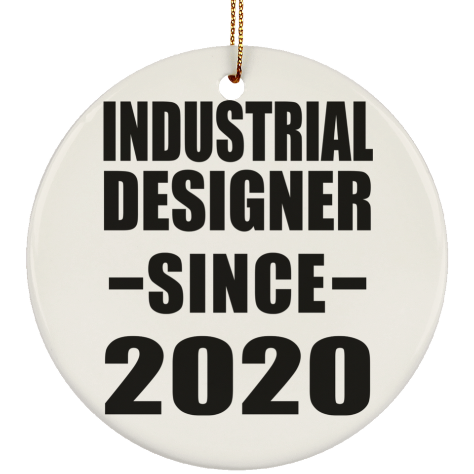 Industrial Designer Since 2020 - Circle Ornament