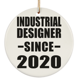 Industrial Designer Since 2020 - Circle Ornament