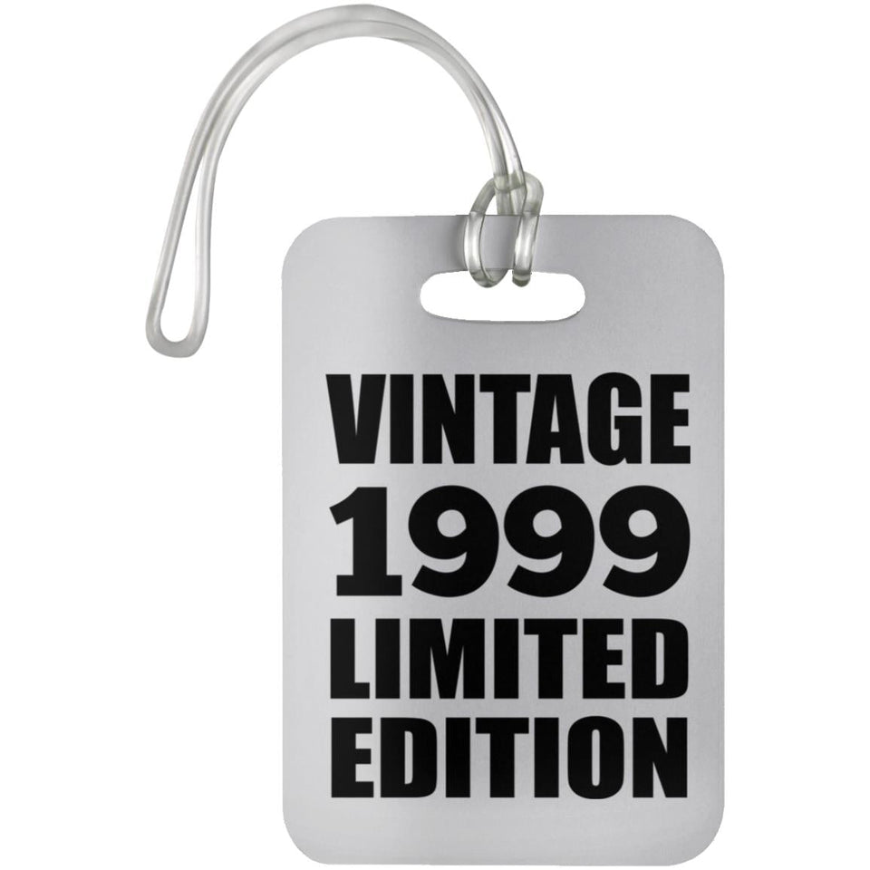 25th Birthday Vintage 1999 Limited Edition - Luggage Bag Tag
