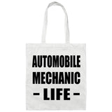 Automobile Mechanic Life - Tote Bag White