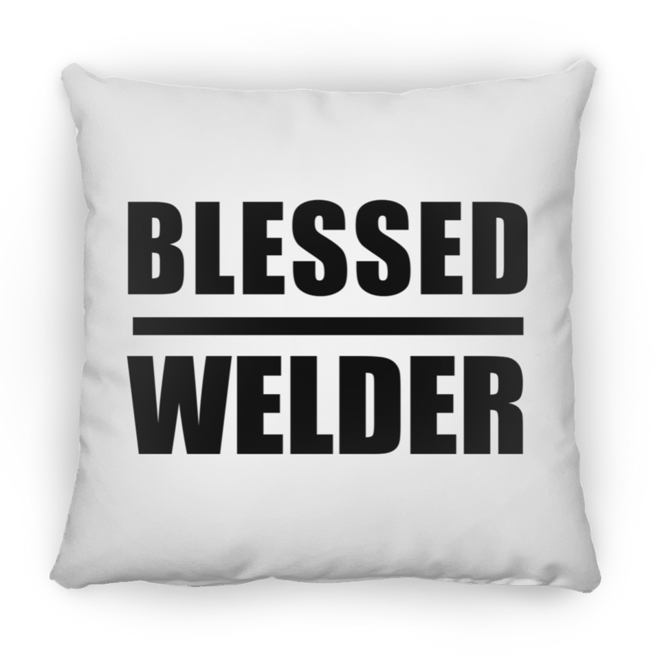 Blessed Welder - Throw Pillow