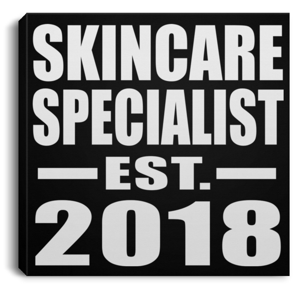 Skincare Specialist Established EST. 2018 - Canvas Square