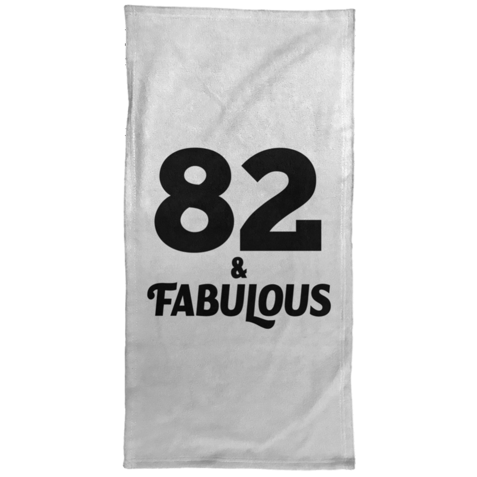 82nd Birthday 82 & Fabulous - Hand Towel