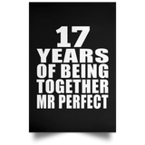 17th Anniversary 17 Years Of Being Mr Perfect - Poster Portrait