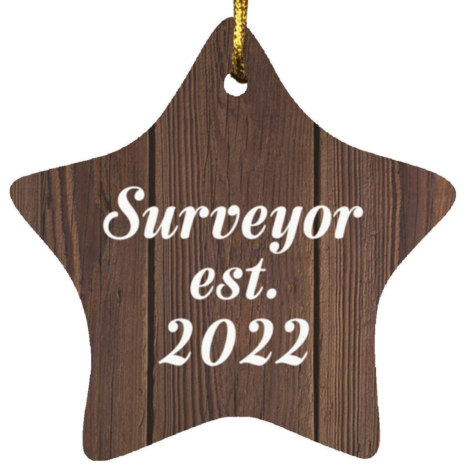 Surveyor Established Est. 2022 - Star Ornament D