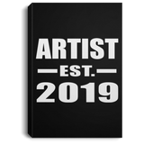 Artist Established EST. 2019 - Canvas Portrait