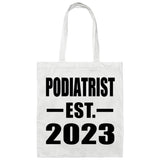 Podiatrist Established EST. 2023 - Tote Bag White