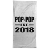 Pop-Pop Established EST. 2018 - Hand Towel