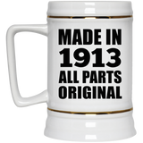 111th Birthday Made in 1913 All Parts Original - Beer Stein