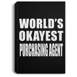 World's Okayest Purchasing Agent - Canvas Portrait