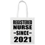 Registered Nurse Since 2021 - Tote Bag White