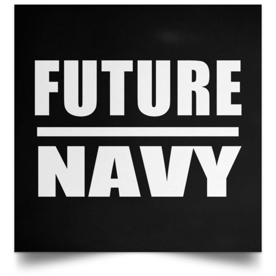 Future Navy - Poster Square