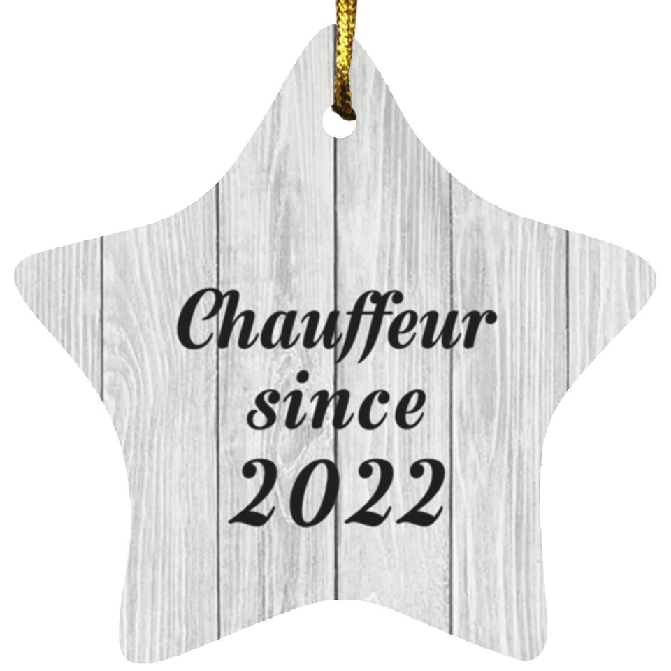 Chauffeur Since 2022 - Star Ornament F