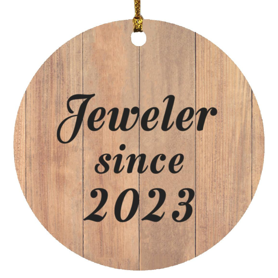 Jeweler Since 2023 - Circle Ornament C