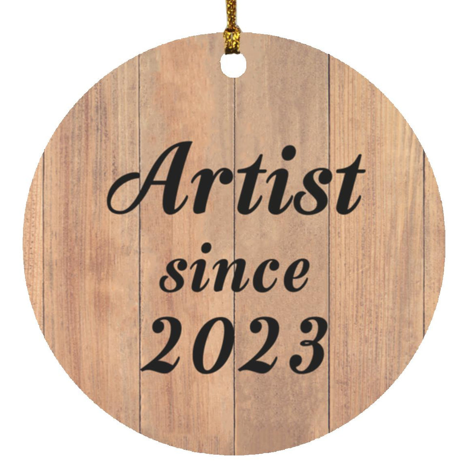 Artist Since 2023 - Circle Ornament C