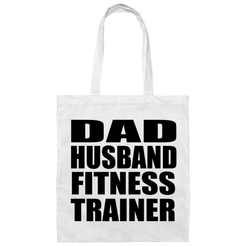 Dad Husband Fitness Trainer - Tote Bag White