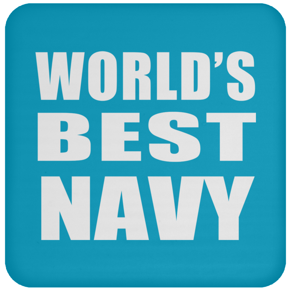 World's Best Navy - Drink Coaster