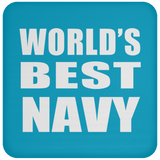 World's Best Navy - Drink Coaster