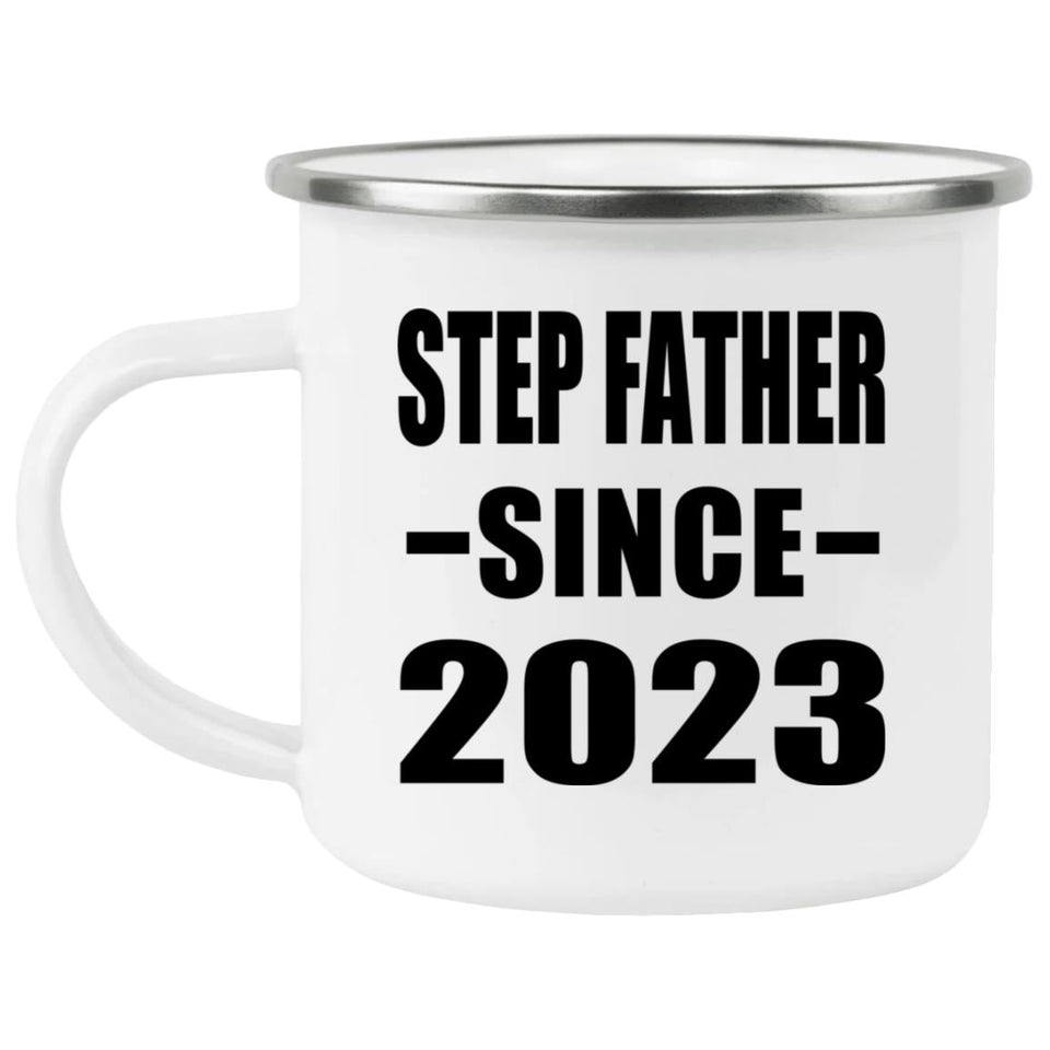 Step Father Since 2023 - 12oz Camping Mug