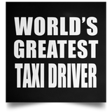 World's Greatest Taxi Driver - Poster Square