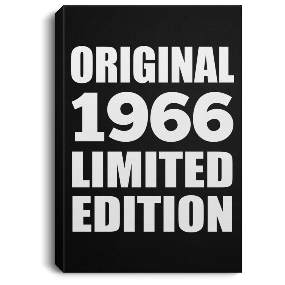 58th Birthday Original 1966 Limited Edition - Canvas Portrait