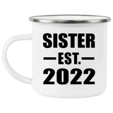 Sister Established EST. 2022 - 12oz Camping Mug