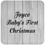 Joyce Baby's First Christmas - Drink Coaster F