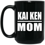 Kai Ken Mom - 15oz Coffee Mug Black