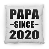 Papa Since 2020 - Throw Pillow