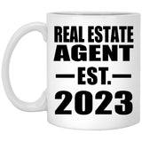 Real Estate Agent Established EST. 2023 - 11oz Coffee Mug