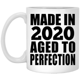 4th Birthday Made In 2020 Aged to Perfection - 11 Oz Coffee Mug