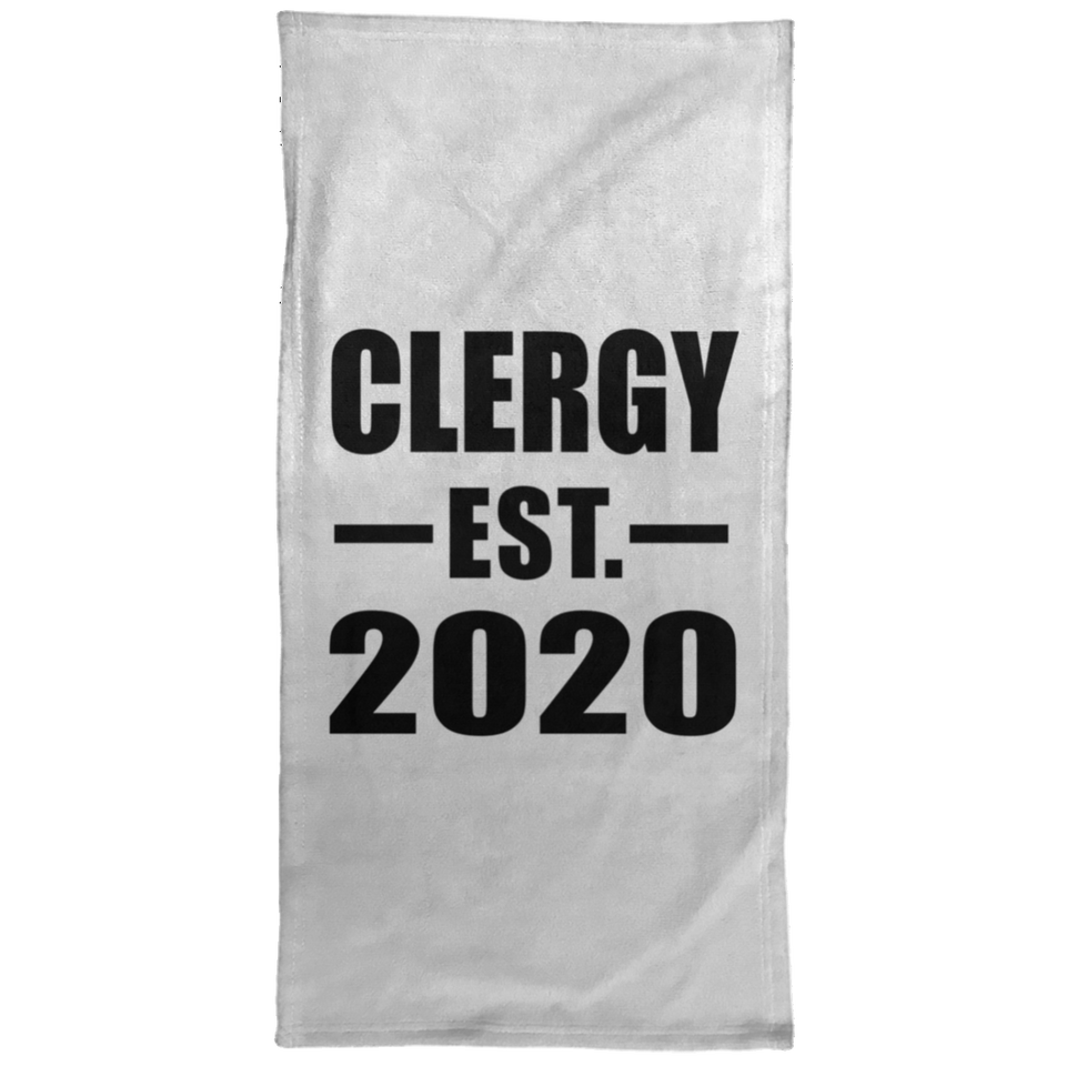 Clergy Established EST. 2020 - Hand Towel