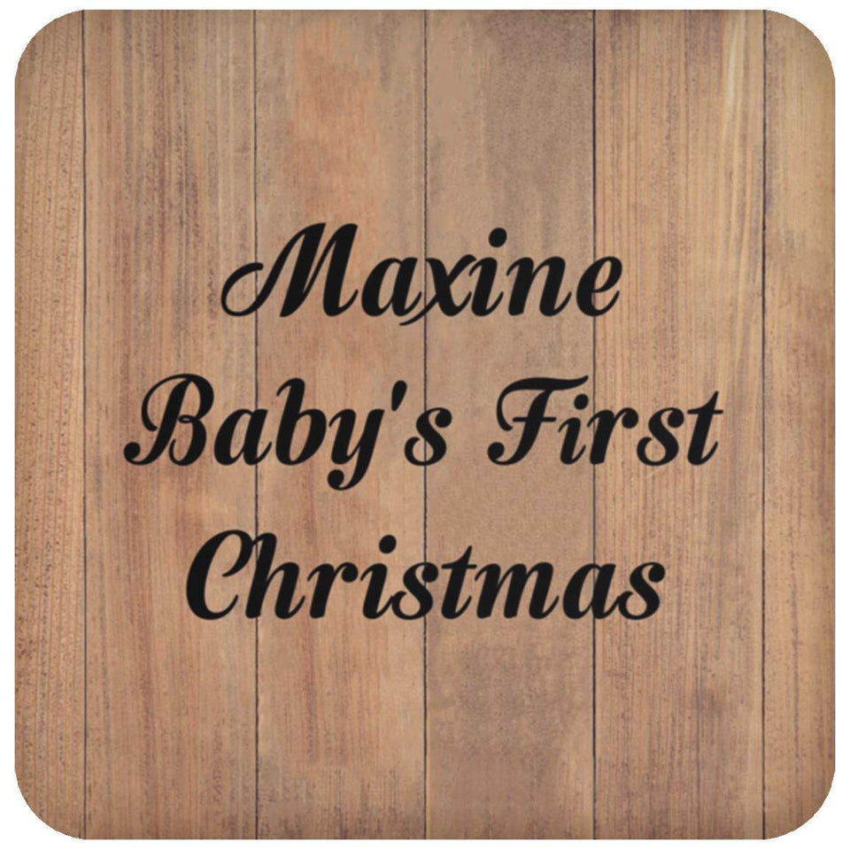 Maxine Baby's First Christmas - Drink Coaster C