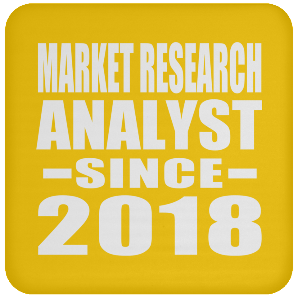 Market Research Analyst Since 2018 - Drink Coaster