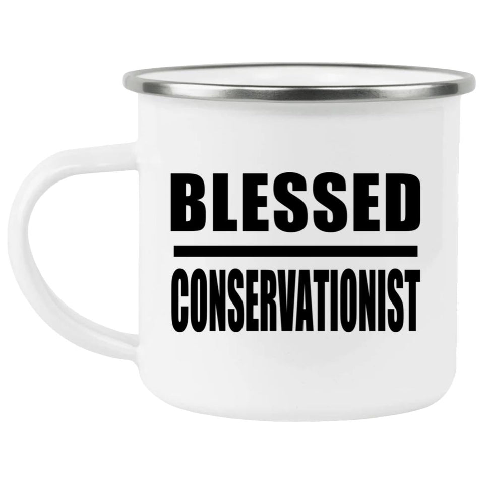 Blessed Conservationist - 12oz Camping Mug