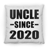 Uncle Since 2020 - Throw Pillow
