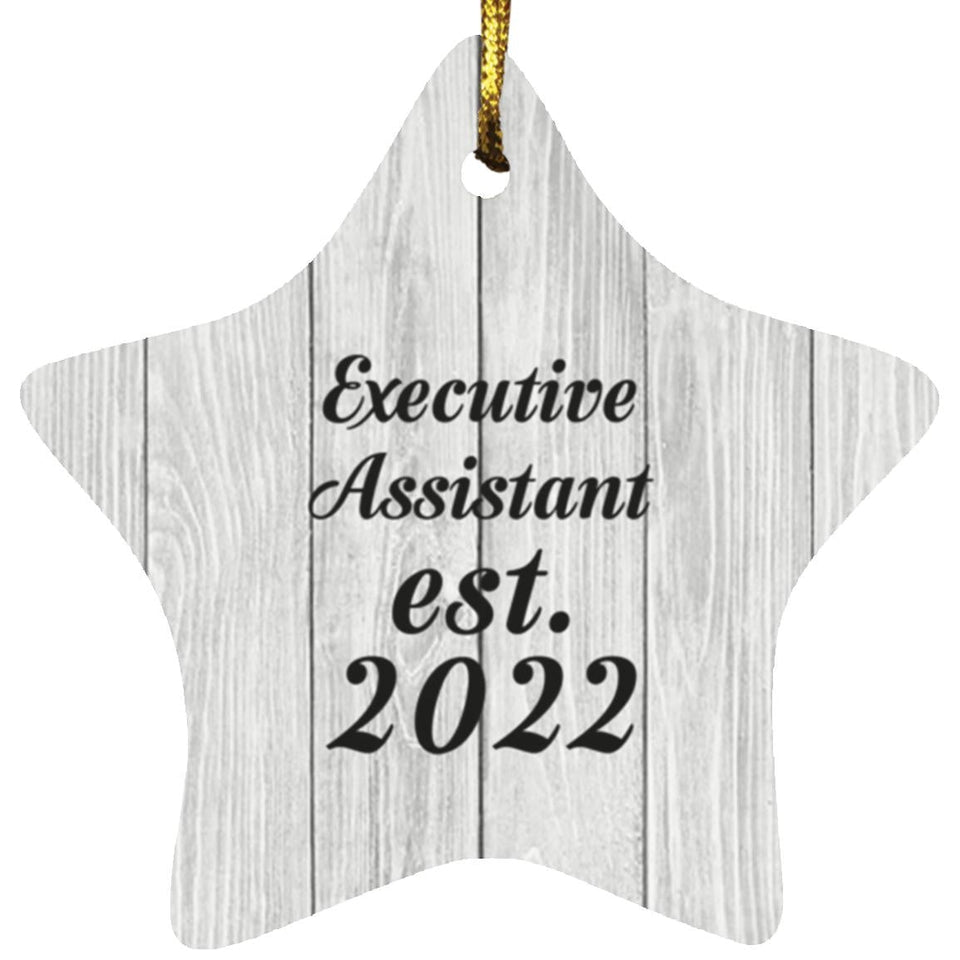 Executive Assistant Established Est. 2022 - Star Ornament F