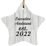 Executive Assistant Established Est. 2022 - Star Ornament F