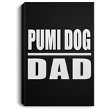 Pumi Dog Dad - Canvas Portrait