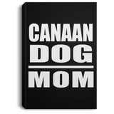 Canaan Dog Mom - Canvas Portrait