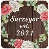 Surveyor Established Est. 2024 - Drink Coaster A