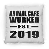 Animal Care Worker Established EST. 2019 - Throw Pillow
