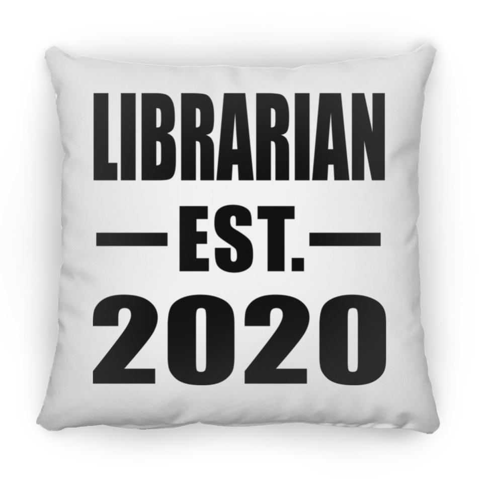 Librarian Established EST. 2020 - Throw Pillow