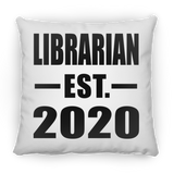 Librarian Established EST. 2020 - Throw Pillow